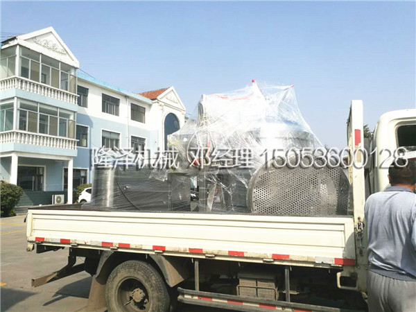 麻豆免费视频機（jī）械蒸高粱不（bú）用水設備發貨現場