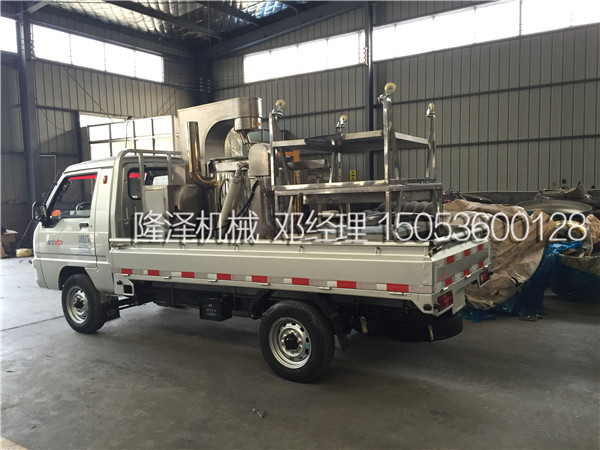 新式(shì)球形(xíng)爆米花機發貨至山西太原