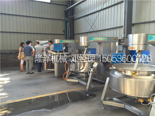 歡迎南(nán)通客戶來(lái)廠訂購黃豆蒸煮鍋(guō)