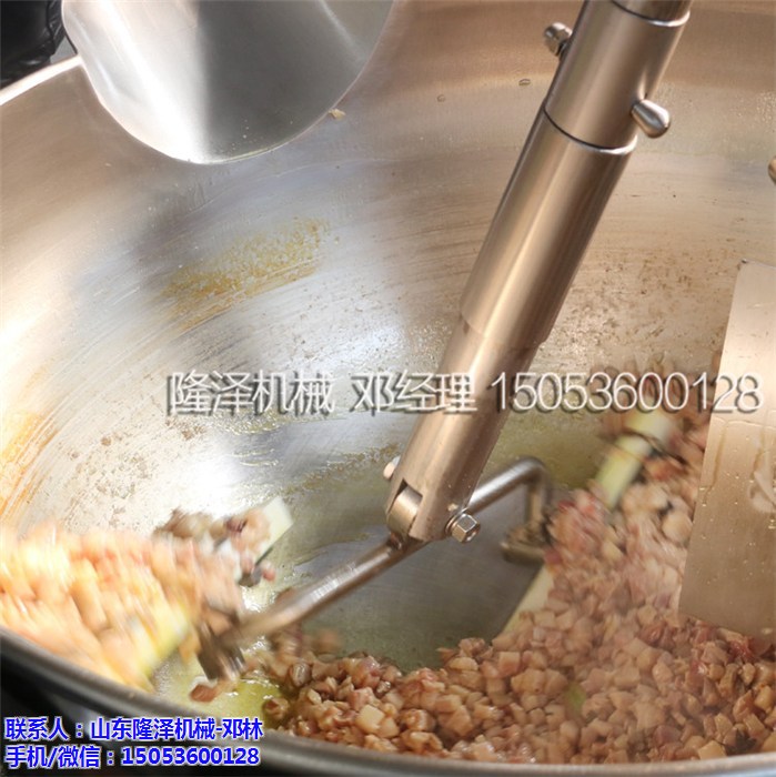 正宗炸醬麵的炸醬（jiàng）是如何一鍋炒（chǎo）百斤呢