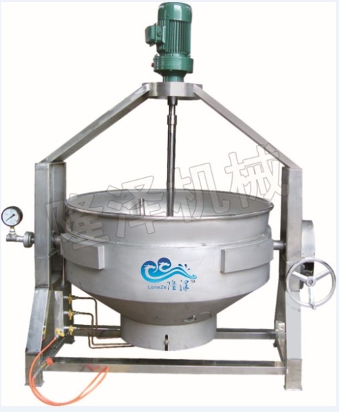 人字形攪拌炒鍋