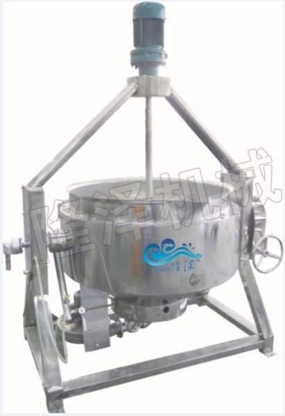 人字形燃氣鼓風機炒鍋