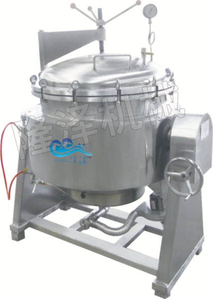 可傾(qīng)燃氣高壓煮鍋