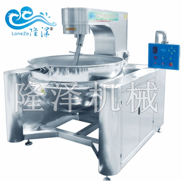 全自動液壓後翻蒸汽加熱攪拌炒鍋