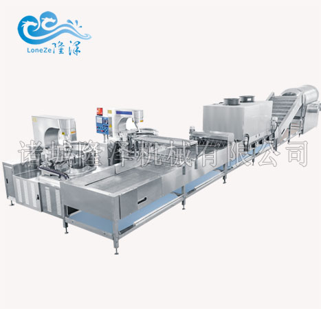 爆(bào)米花生產流水線