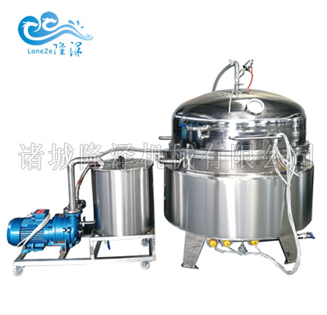 電(diàn)加熱真空熬糖(táng)鍋