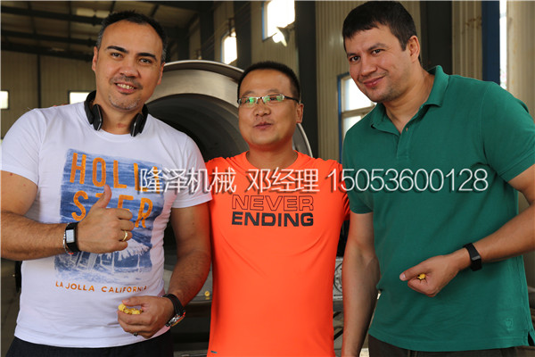 歡迎烏茲別克斯坦客戶來廠考察麻豆免费视频爆米（mǐ）花（huā）生產線