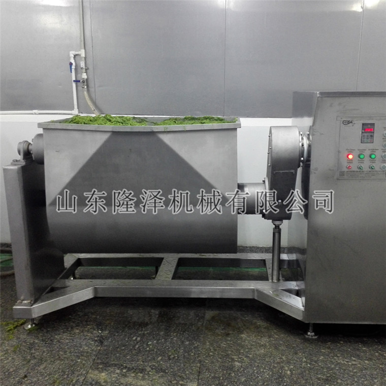 蔬菜（cài）調料臥式攪（jiǎo）拌機