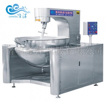 全自動液壓後翻蒸汽加熱攪（jiǎo）